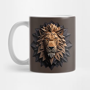 Lion origami Mug